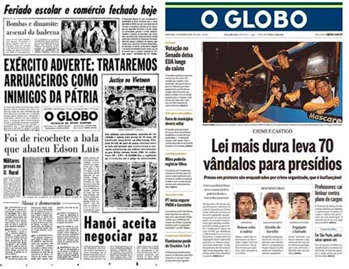 paginas do Globo