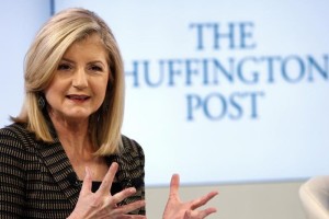 Arianna Huffington: aparente otimismo (Foto: Reuters)