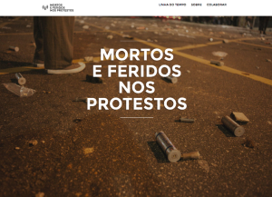 Webdocumentário Mortos e Feridos nos Protestos